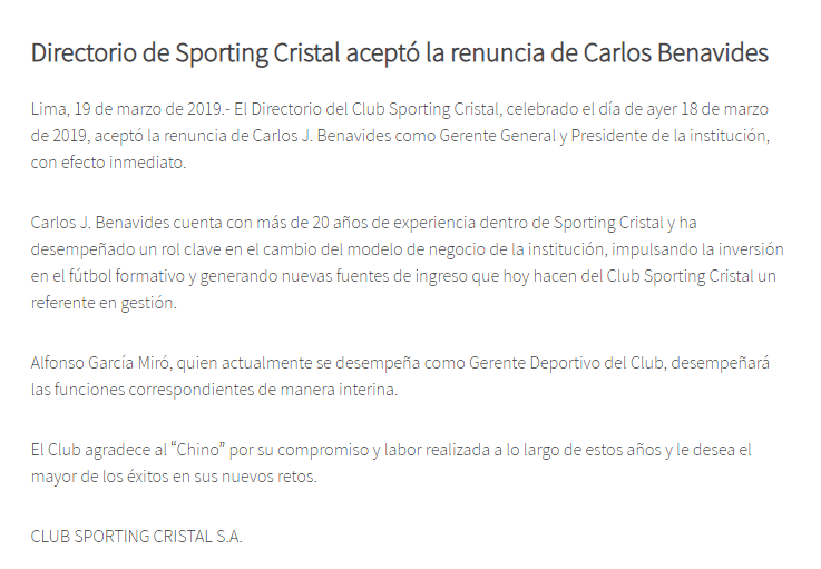 sporting cristal