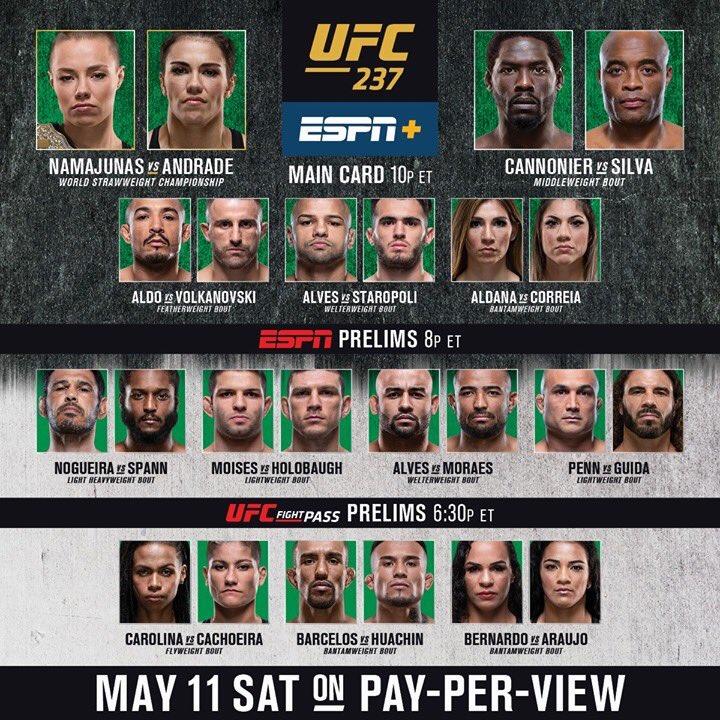 UFC 237 EN VIVO UFC 237 EN VIVO