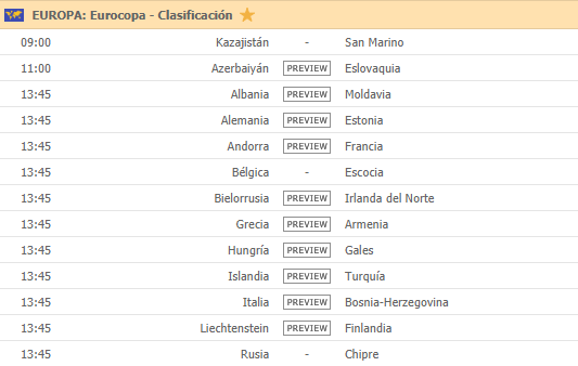 eliminatorias