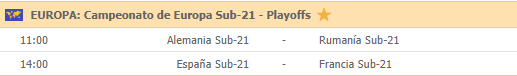 europeo sub 21