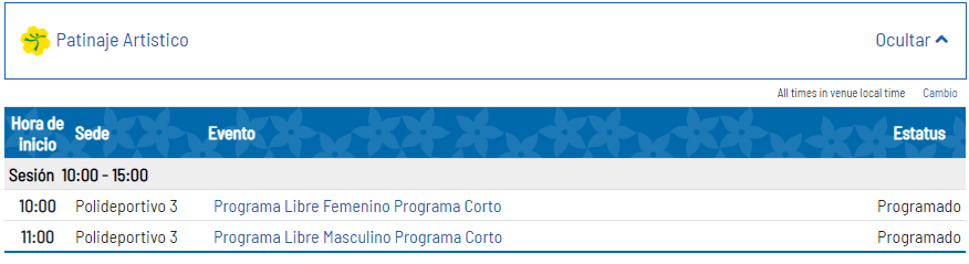 patinaje