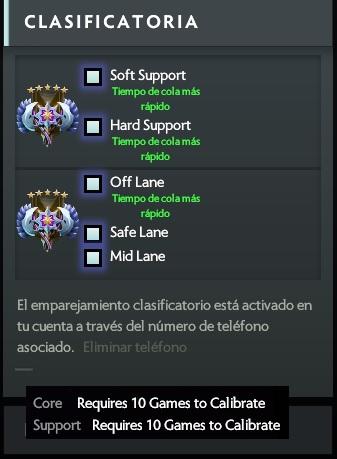 Ranked Roles Para Todo Actualizacion Del Emparejamiento De Dota