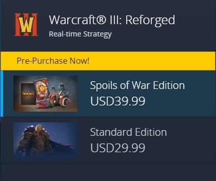 warcraft III