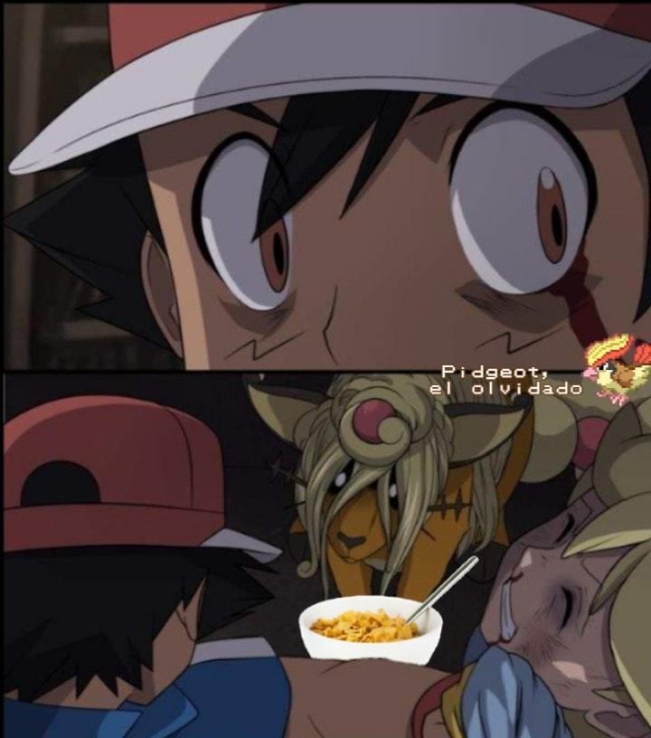 perro comiendo cereal con cuchara