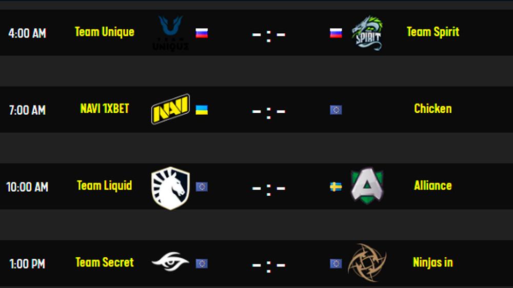 Dota 2 ESL Enfrentamientos Dota 2 ESL Enfrentamientos