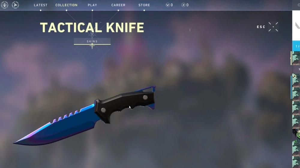 Cuchillo Táctico Valorant