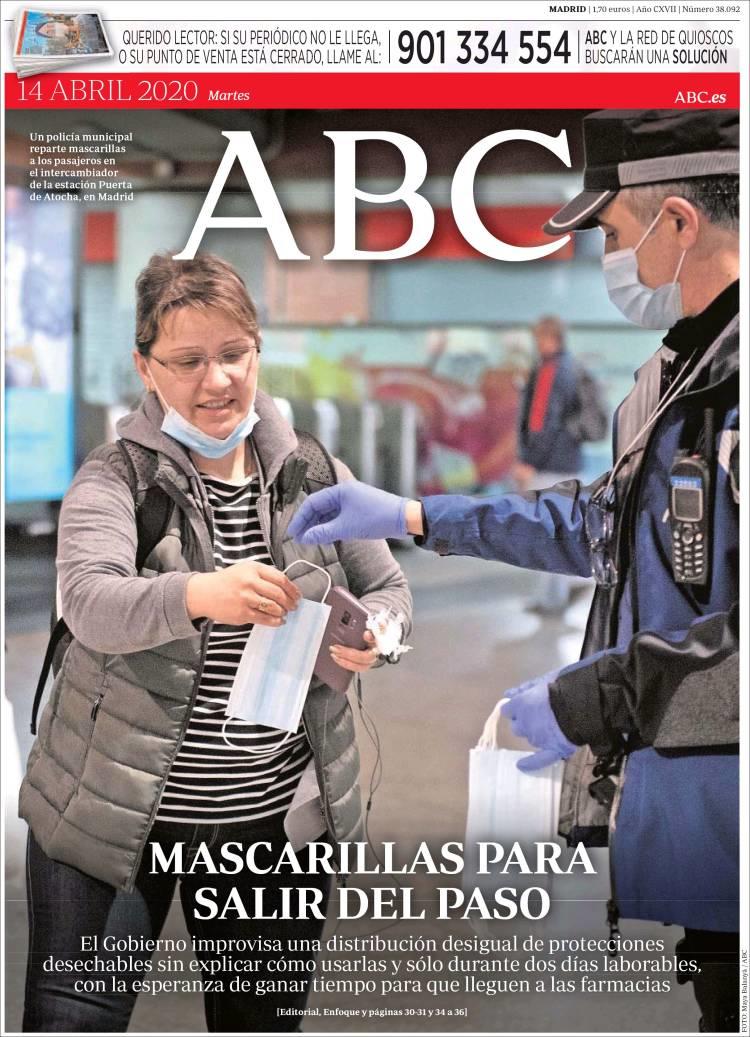 Diario ABC martes 14 abril