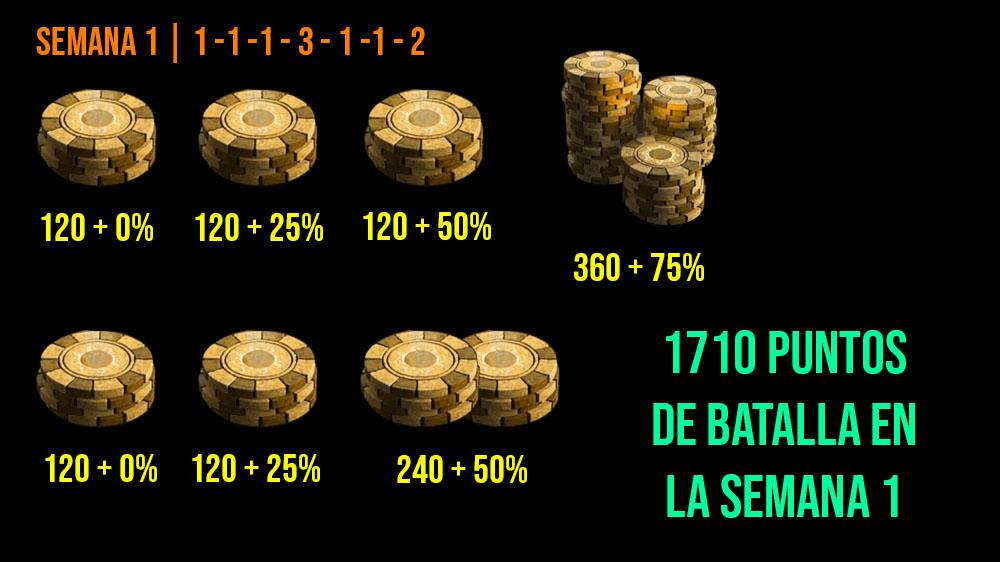 Fichas Battle Pass