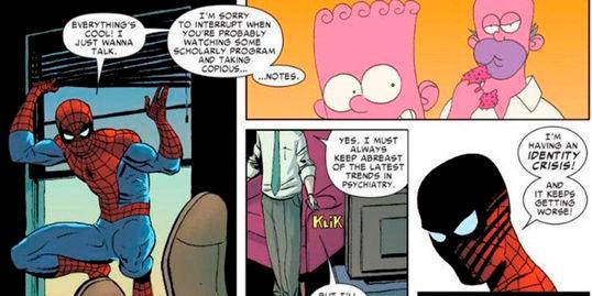 Spiderman: Los Simpson aparecen en reciente cómic del superhéroe de Marvel  [FOTOS]