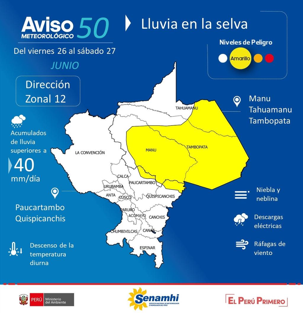 Clima de Lima hoy jueves 25 de junio Pronostico Senhami ...