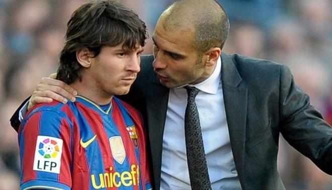 Pep Guardiola, Lionel Messi