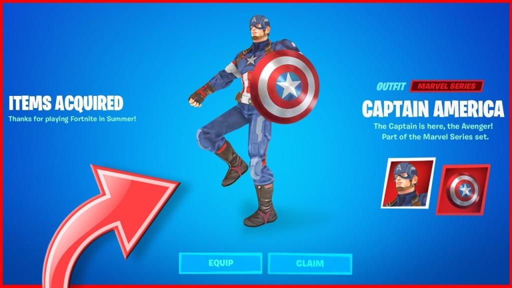 Capitán América Skin