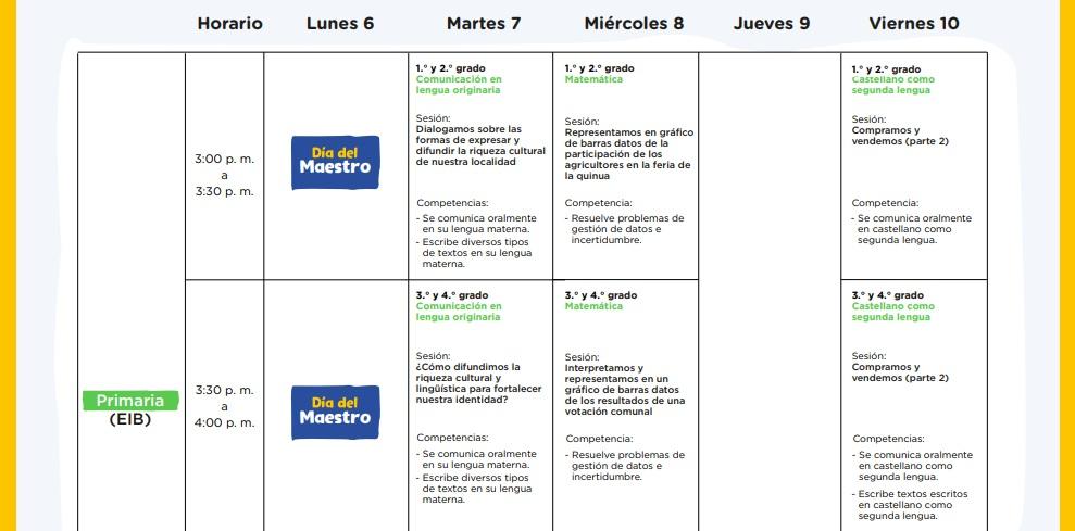 aprendo en casa 6 a 10 julio aprendo en casa 6 a 10 julio