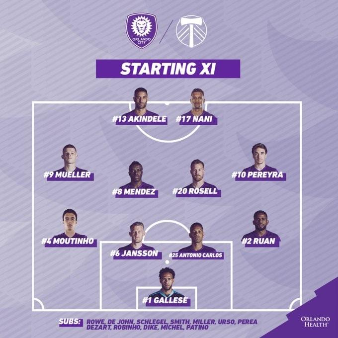 Portland Timbers vs Orlando City