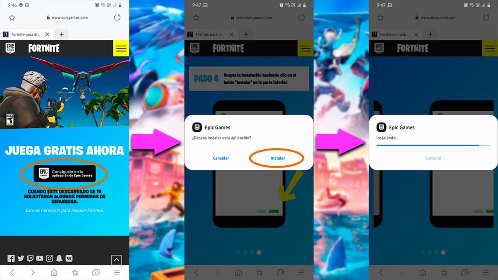 Fortnite, temporada 3, season 3, s3, battle royale, como instalarlo, cualquier dispositivo, android, latinoamerica, colombia, peru, mexico, argentina, ecuador, chile Fortnite, temporada 3, season 3, s3, battle royale, como instalarlo, cualquier dispositivo, android, latinoamerica, colombia, peru, mexico, argentina, ecuador, chile
