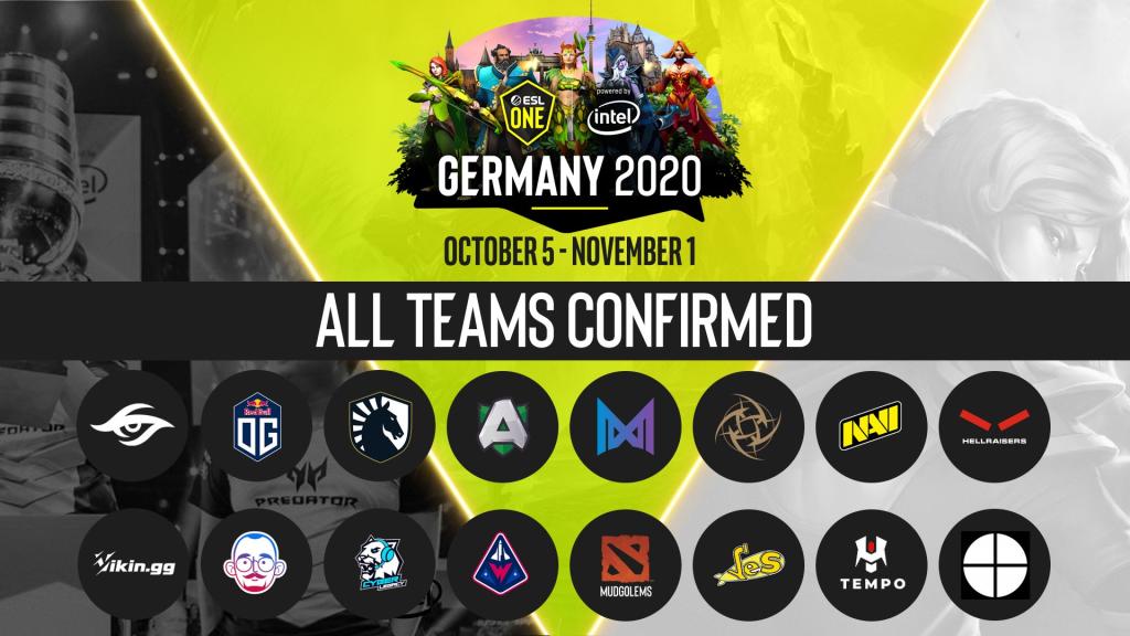 ESL One Germany 16 equipos