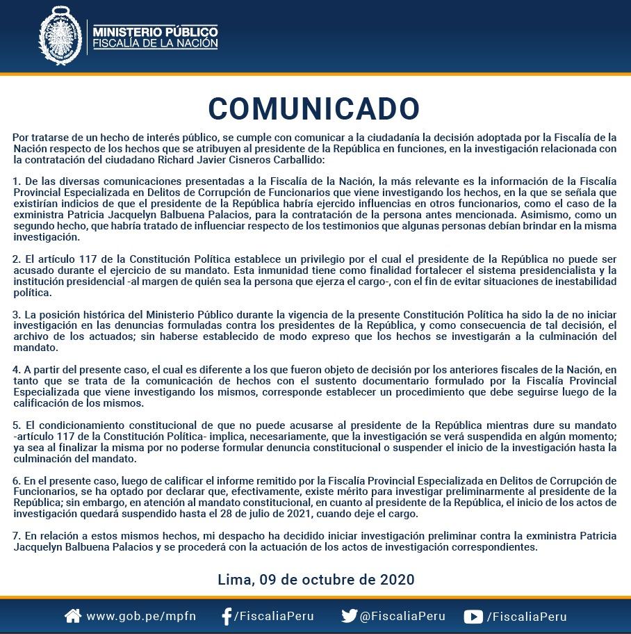 Ministerio Público Ministerio Público