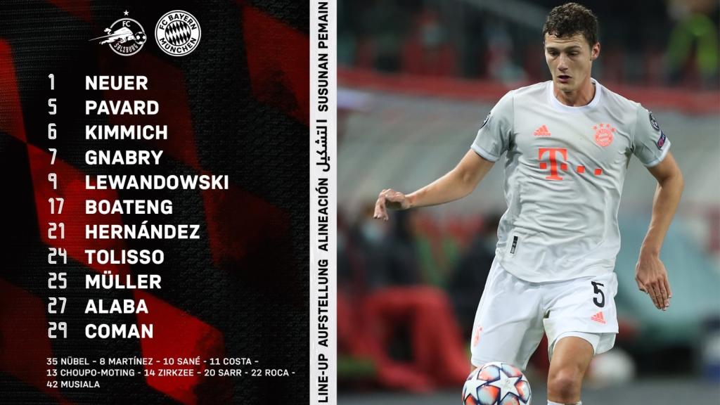Bayern vs Salzburgo – Champions League – FOX Sports