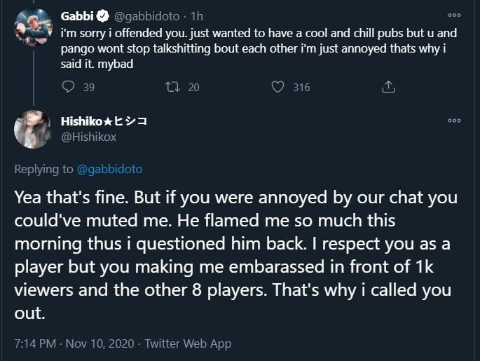 Gabbi se disculpa Gabbi se disculpa