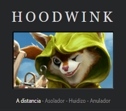 Dota 2 hoodwink фразы