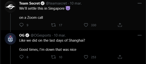 Team Secret vs OG Parte 2