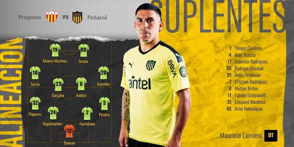 Peñarol vs Progreso – Campeonato Uruguayo 2021 – VTV – GOLTV PLAY