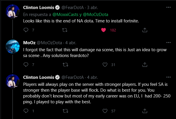 Fear y MoOz Server SA