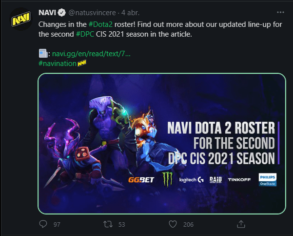 Navi Cambio de Roster