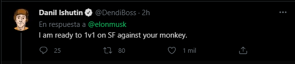 Dendi y Elon Musk Dendi y Elon Musk