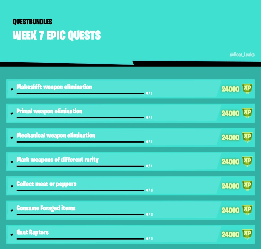 Fortnite, temporada 6, season 6, s6, actualización, parche, version 16.30, filtración, semana 7, battle royale, latinoamerica, colombia, peru, mexico, argentina, ecuador, chile