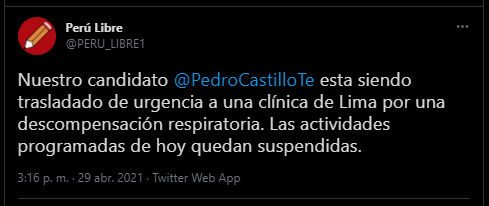 Pedro Castillo Pedro Castillo