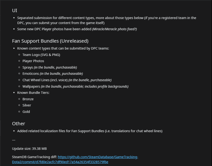 Dota 2 Paquetes de Equipo