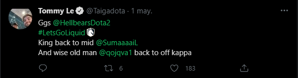 Taiga Twitter