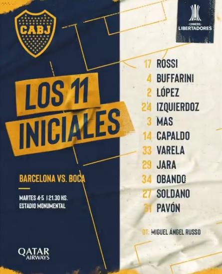 Barcelona SC vs Boca Juniors – Copa Libertadores 2021 – ESPN 2 – FOX Sports – Facebook Watch