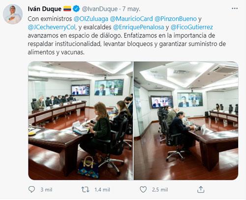 Oposición pacta diálogo político con el Gobierno de Iván Duque